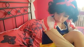 chantalchannel as burping hot snowhite disney princess