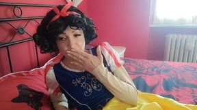 chantalchannel as burping hot snowhite disney princess