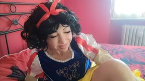 chantalchannel as burping hot snowhite disney princess