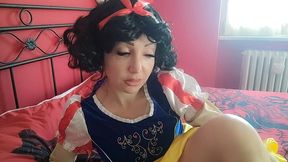 chantalchannel as burping hot snowhite disney princess