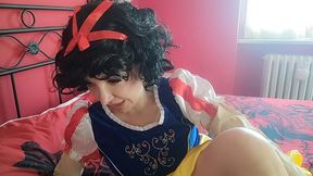 chantalchannel as burping hot snowhite disney princess