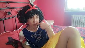 chantalchannel as burping hot snowhite disney princess