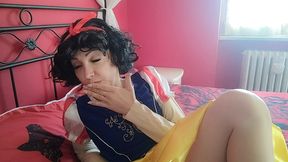 chantalchannel as burping hot snowhite disney princess