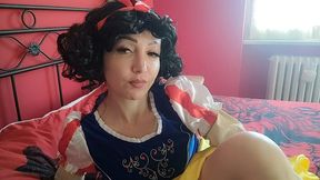 chantalchannel as burping hot snowhite disney princess