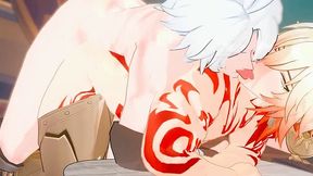 Phainon x Mydei phaidei ファイモス - Honkai Starlet Ride Yaoi
