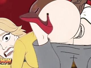 Breaking Couch (Full Movie scenes ) Toon Parody about a horny wife and a cuckold spouse. Compilation