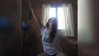 compilation blonde goddess dancing twerk