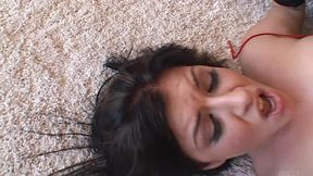 Horny bitch gets ass drilled by a huge cock to mouth cumshot