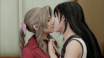 Aerith &amp_ Tifa - LESBIAN SEX FEST 1