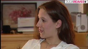 Sexy bitch fucks her cunt with a huge dildo then sucks a big cock