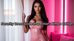 Sorority Dress Code Inspection: Bimbo Edition