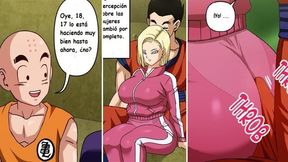 Gohan Fucks Android 18 in Power Tournament Heat
