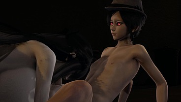 Kimetsu no yaiba Cum Futa Demon