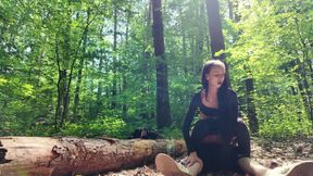 Extreme Outdoor Sex in a German Forest