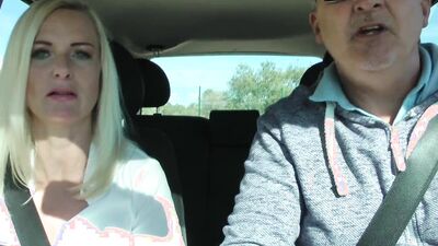 Dirty Tina gets a public creampie ride in HD