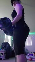 Skyisagem's Thick Thighs in Motion: Weight Lifting Delights