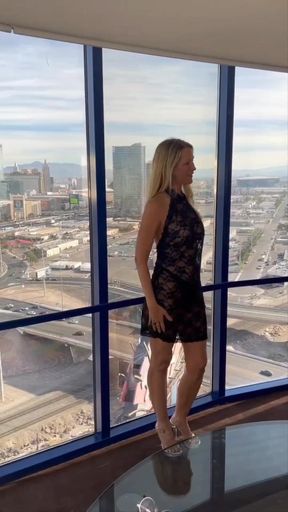 Real Hotwife Camgirl Jess Ryan in Black Lingerie