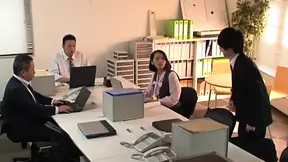 Clothed Japanese Beauty Misaki Kanna Gets Fucked Wildly In Storage Room