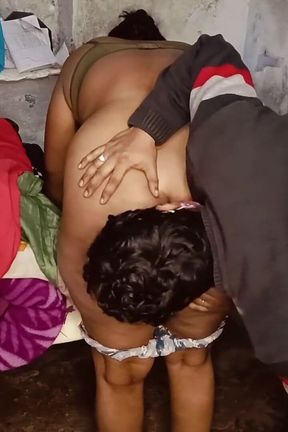 Neighbor&#039;s Aunty Said, Before Fucking Me, Massage My Breasts Well and Lick My Pussy to Get the Juice Out of It.