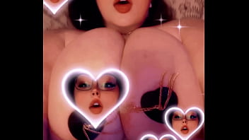 POV : tu me prends en missionnaire pour voir mes &eacute_normes seins bouger au rythme...