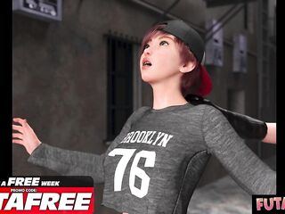 Futanari Erin's Endless Cum Tsunami Overflows Isabella's Holes!