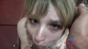 ”GFE Session with Evie Christian oral fun & making her cream P-O-V”