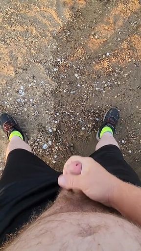 Enjoying Myself at a Very Beach.