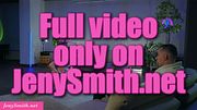 Milf Jeny Smith let to masturbate and come on her tits and pussy