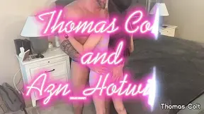 Dainty cheating wife gets fucked by muscular dude