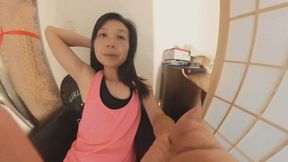 VR360 giantess armpit worship