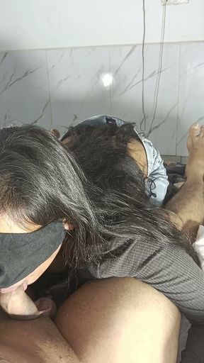 I invited my bhabhi over and had sex with her.