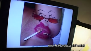 Kinky sexy British couple have sex outdoors