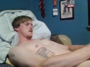 Finally got my new fleshlight for my huge cock!! Came multiple times, huge orgasm on webcam