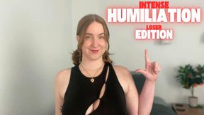 INTENSE VERBAL HUMILIATION: LOSER - Femdom Humiliation POV by Miss Honey with Verbal Loser Humiliation