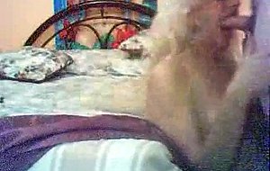 Mature tranny swallows big cock