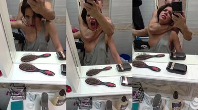 Russian milf stays alone with husband’s friend while he gets beer