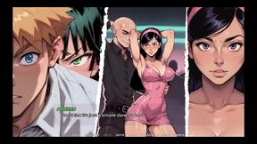my new girlfriend [ taboo hentai game ] ep.61 swinger couple having sex in the club vip booth !
