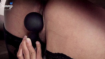 Innocent Mexican Teen Tasting AssCaramel Right in the Mouth from her Ass and Eating Anal Creampie #4