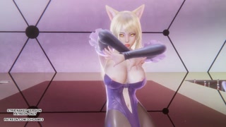 [MMD] CHUNG HA - I’m Ready Ahri Sexy Kpop Dance League of Legends Hentai Uncensored 4K 60FPS