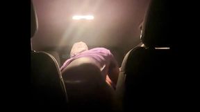 Nerdy boyfriend gets his dick sucked good and let’s me ride him until I cum