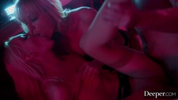 Kenna James Leads a Blonde Beauty Brigade in Threesomes Galore