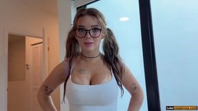 Curious Stepsister Charli O Takes the Lead in a Wild POV Adventure with Luke Cooper!