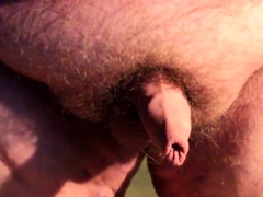 Chubby Guy's Little Joystick Swings Freely