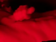 Big Dick edged to a cum eruption onto stomach (soft moans)