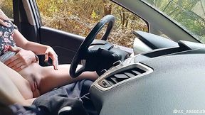 Park Blowjob with Naughty Amateur Caught in the Act