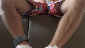 Alpha After Training – Smelly Sneakers Finally Off