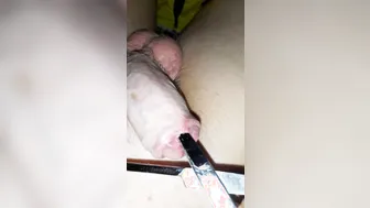 Twink Experiences Deep Urethral Sounding with Rope