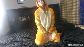 Renee Sakuya in a Charizard Suit Dancing, Silent Film