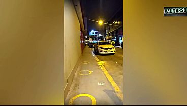 I was waiting for my boyfriend at the grocery store when a stranger