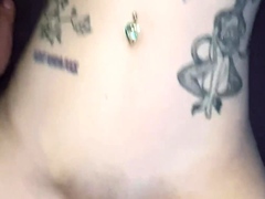 Real blonde amateur giving a POV blowjob